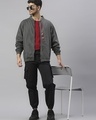 Shop Men's Grey HBHM Typography Jacket