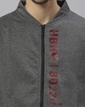 Shop Men's Grey HBHM Typography Jacket