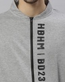 Shop Men's Grey HBHM Typography Jacket