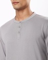 Shop Men's Grey Henley T-shirt