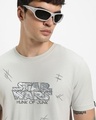Shop Men's Grey Hunk Of Junk Graphic Printed T-shirt