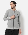 Shop Men's Grey Jacket-Front