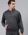 Shop Men's Grey Jacket-Front