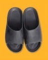 Shop Men's Grey Lightweight Zig Zag Sliders