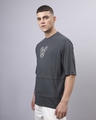 Shop Men's Grey Mickey Graphic Printed Super Loose Fit T-shirt-Design