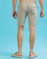 Shop Men's Grey Linen Shorts-Full