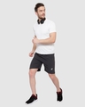 Shop Men's Grey Low-rise Shorts
