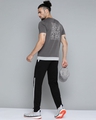 Shop Men's Grey Make A Move Back Printed Slim Fit T-shirt-Full