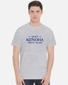 Shop Men's Grey Make Konoha Great Again Typography T-shirt-Front