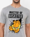 Shop Men's Grey Master of Disaster Graphic Printed T-shirt