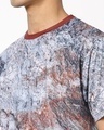 Shop Men's Grey Mount Varia Abstract Printed T-shirt