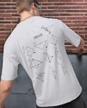 Shop Men's Grey Orig Graphic Printed Oversized T-shirt-Front