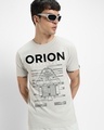 Shop Men's Grey Orion Graphic Printed T-shirt-Front