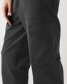 Shop Men's Grey Oversized Cargo Pants