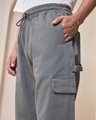 Shop Men's Grey Cargo Carpenter Pants