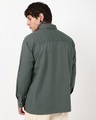 Shop Men's Grey Oversized Cargo Shirt-Design