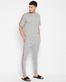 Shop Men's Grey Oversized Cotton T-shirt