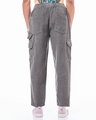 Shop Men's Grey Oversized Cargo Carpenter Pants-Design