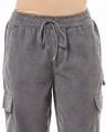 Shop Men's Grey Oversized Cargo Carpenter Pants