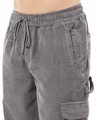 Shop Men's Grey Oversized Cargo Carpenter Pants