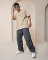 Shop Men's Grey Oversized Parachute Pants