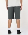 Shop Men's Dark Shadow Grey Oversized Shorts-Design