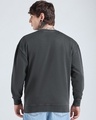 Shop Men's Grey Oversized Acid Wash Sweatshirt-Full