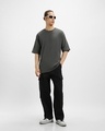 Shop Men's Grey Oversized T-shirt