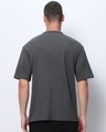 Shop Men's Grey Oversized T-shirt-Full