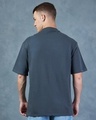 Shop Men's Grey Oversized T-shirt-Full