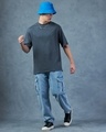 Shop Men's Grey Oversized T-shirt