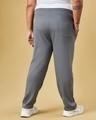Shop Men's Grey Plus Size Track Pants-Design