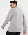 Shop Men's Grey Plus Size Henley T-shirt-Design