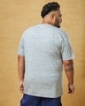 Shop Men's Grey Plus Size T-shirt-Design