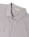 Shop Men's Grey Polo T-shirt