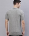 Shop Men's Grey Polo T-shirt-Design