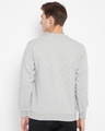 Shop Men's Grey Printed Fleece Blend Sweatshirt-Design