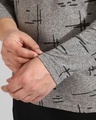 Shop Men's Grey Printed Plus Size T-shirt