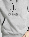Shop Men's Grey Printed Regular Fit Hoodie-Design