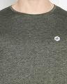 Shop Men's Grey Printed Round Neck T-shirt