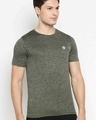 Shop Men's Grey Printed Round Neck T-shirt