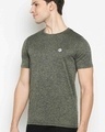 Shop Men's Grey Printed Round Neck T-shirt-Design