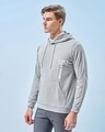 Shop Men's Grey Prototype Graphic Printed Hoodies-Design