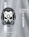 Shop Men's Grey Prototype Graphic Printed Hoodies