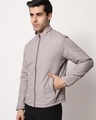 Shop Men's Grey Puffer Jacket-Design