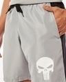 Shop Men's Grey Punisher Training Shorts
