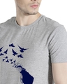 Shop Men's Grey Regular Fit T-shirt-Design