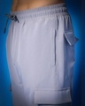 Shop Men's Grey Relaxed Fit Cargo Parachute Pants