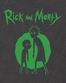Shop Men's Grey Rick and Morty Graphic Printed Oversized T-shirt