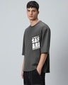 Shop Men's Grey Safari Graphic Printed Super Loose Fit T-shirt-Design
